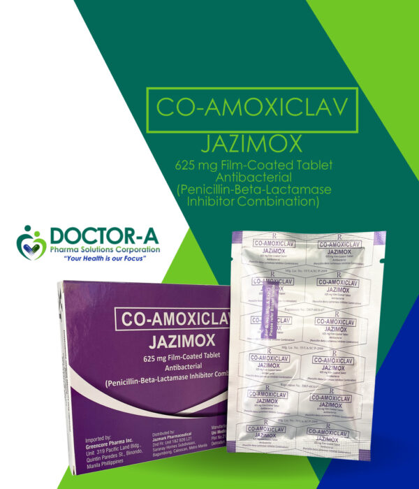 Co Amoxiclav Jazimox 625mg