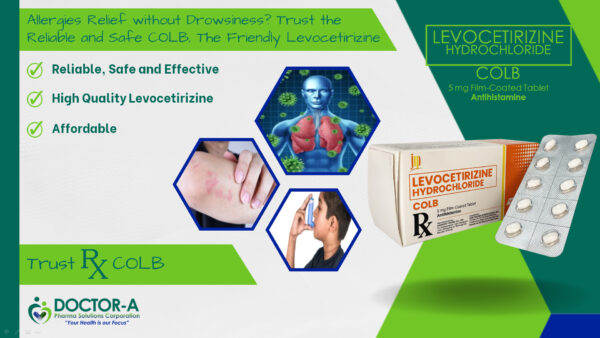 Levocetirizine Hydrochloride Colb 5mg