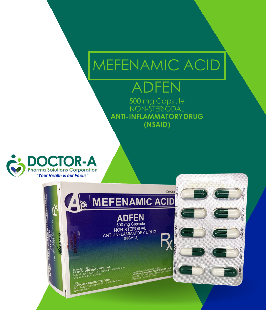 Mefenamic Acid Adfen 500mg