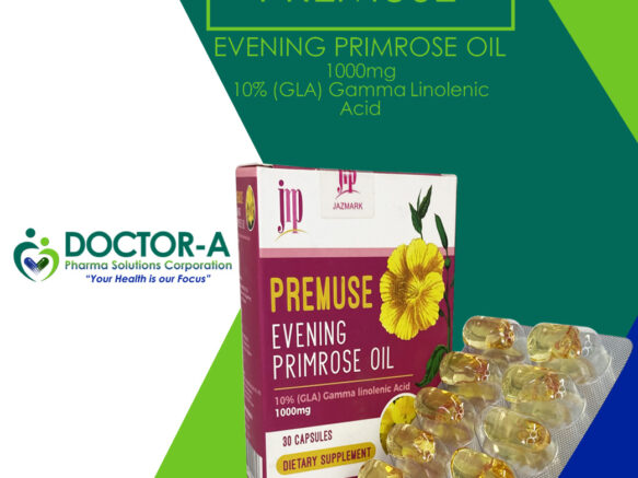 Premuse Evening Primrose Oil 1000mg