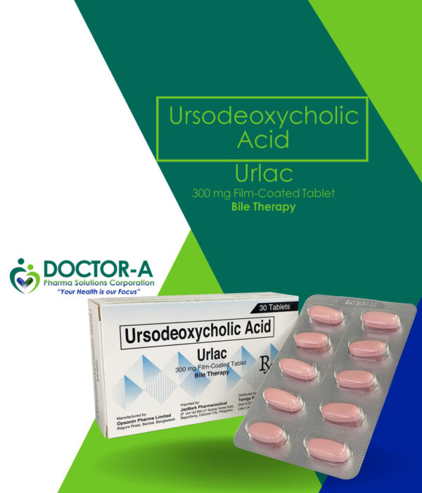 Ursodeoxycholic Acid Urlac 300mg